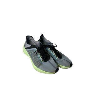 Nike Exp-X14 Glacier Grey Green Blue Volt Running Shoes size 12 Mens